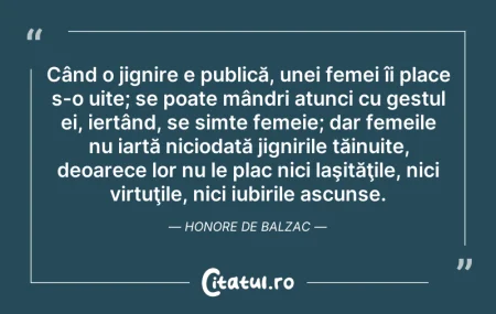 Citeste si: Când o jignire e publică, unei femei îi ...