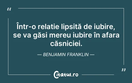 Citeste si: Într-o relație lipsită de iubire, se va ...
