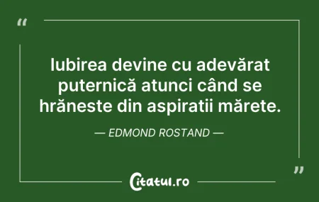 Citeste si: Iubirea devine cu adevărat puternică atu...