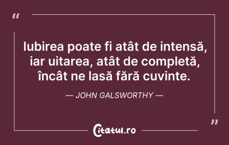 Citeste si: Iubirea poate fi atât de intensă, iar ui...