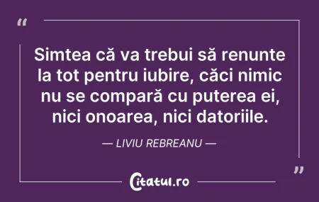 Citeste si: Simțea că va trebui să renunțe la tot pe...