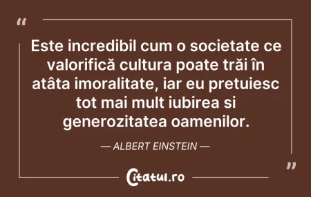 Citeste si: Este incredibil cum o societate ce valor...