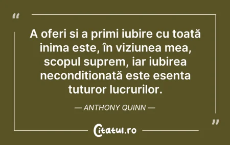 Citeste si: A oferi și a primi iubire cu toată inima...