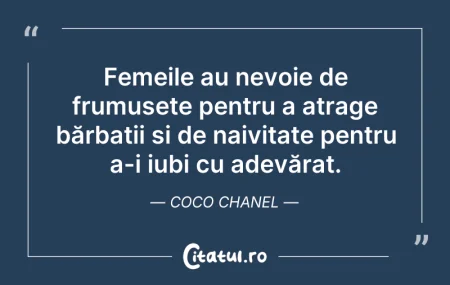 Citeste si: Femeile au nevoie de frumusețe pentru a ...