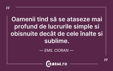 Citeste si: Oamenii tind să se atașeze mai profund d...