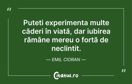 Citeste si: Puteți experimenta multe căderi în viață...
