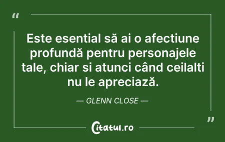 Citeste si: Este esențial să ai o afecțiune profundă...