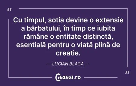 Citeste si: Cu timpul, soția devine o extensie a băr...