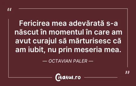 Citeste si: Fericirea mea adevărată s-a născut în mo...