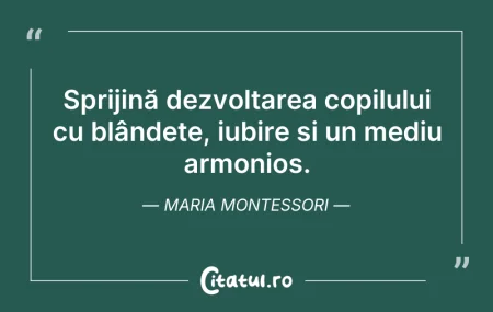 Citeste si: Sprijină dezvoltarea copilului cu blânde...