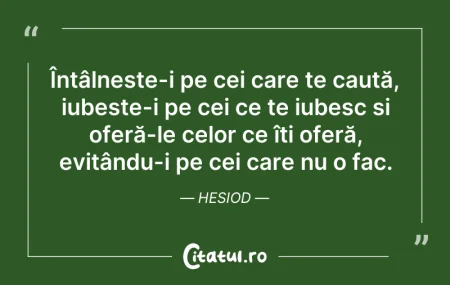 Citeste si: Întâlnește-i pe cei care te caută, iubeș...