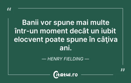 Citeste si: Banii vor spune mai multe într-un moment...