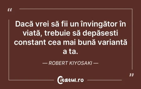Dacă vrei să fii un învingător în v...