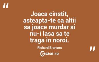 Joaca cinstit, asteapta-te ca altii sa j... Joaca cinstit, asteapta-te ca altii sa j...