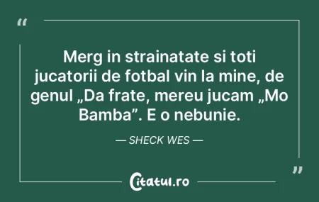 Merg in strainatate si toti jucatorii de...