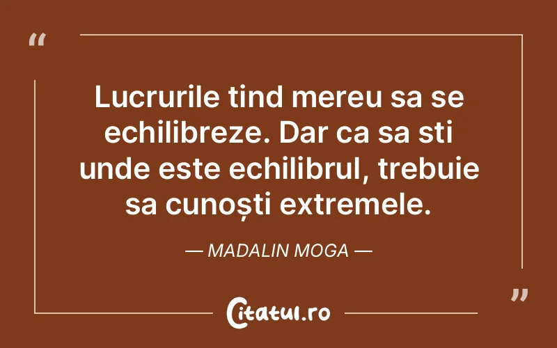 Citat Madalin Moga - citate motivationale