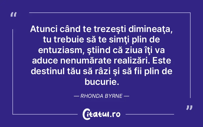 Citat Rhon - citate motivationale