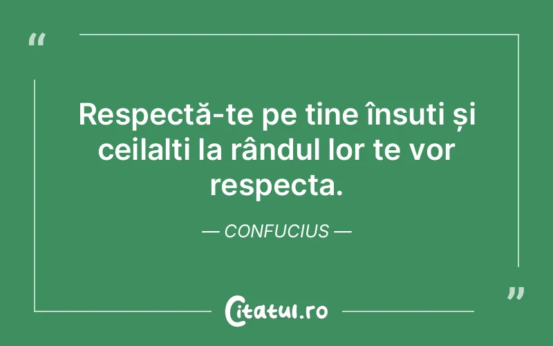 Citat Confucius - citate motivationale