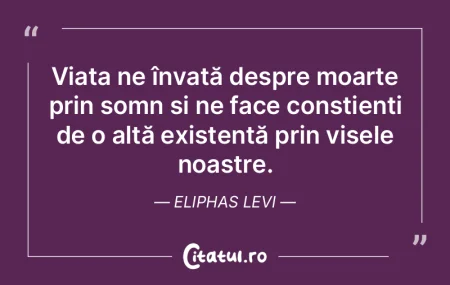 Viața ne învață despre moarte prin s...