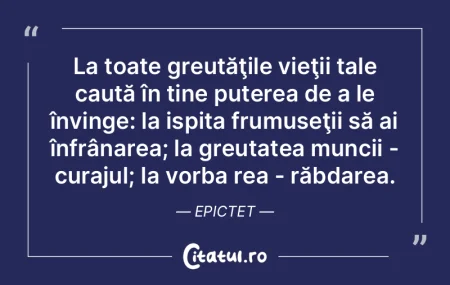 La toate greutăţile vieţii tale caut�...