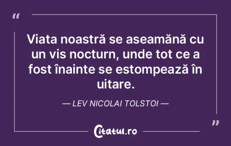 Viața noastră se aseamănă cu un vis ... Viața noastră se aseamănă cu un vis ...
