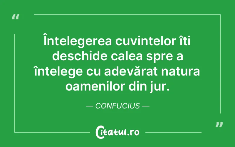 Citat Confucius - citate motivationale
