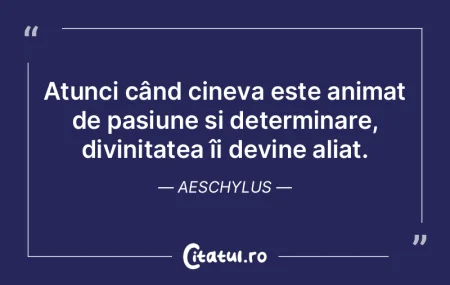 Atunci când cineva este animat de pasiu... Atunci când cineva este animat de pasiu...