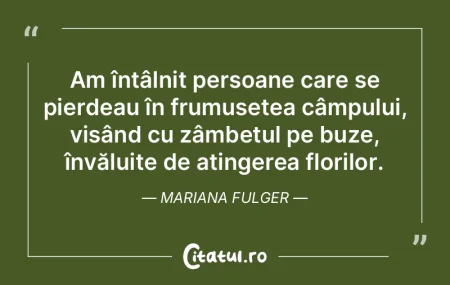 Am întâlnit persoane care se pierdeau ... Am întâlnit persoane care se pierdeau ...