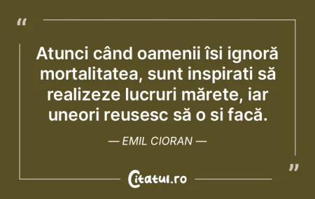 Atunci când oamenii își ignoră morta... Atunci când oamenii își ignoră morta...