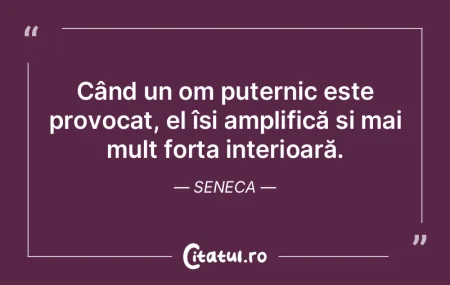 Când un om puternic este provocat, el Ã... Când un om puternic este provocat, el Ã...