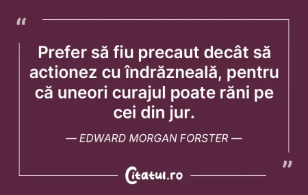 Prefer să fiu precaut decât să acțio... Prefer să fiu precaut decât să acțio...