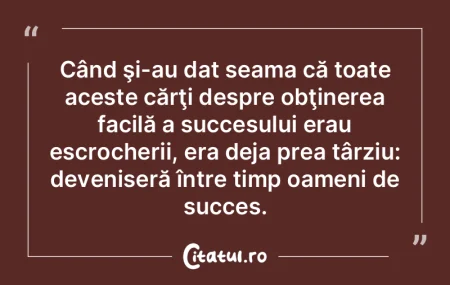 Când şi-au dat seama că toate aceste ... Când şi-au dat seama că toate aceste ...