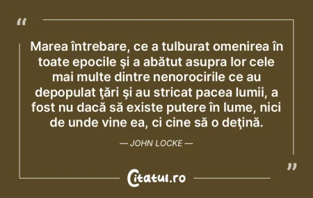 Marea întrebare, ce a tulburat omenirea... Marea întrebare, ce a tulburat omenirea...