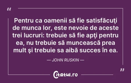 Pentru ca oamenii să fie satisfăcuţi ... Pentru ca oamenii să fie satisfăcuţi ...