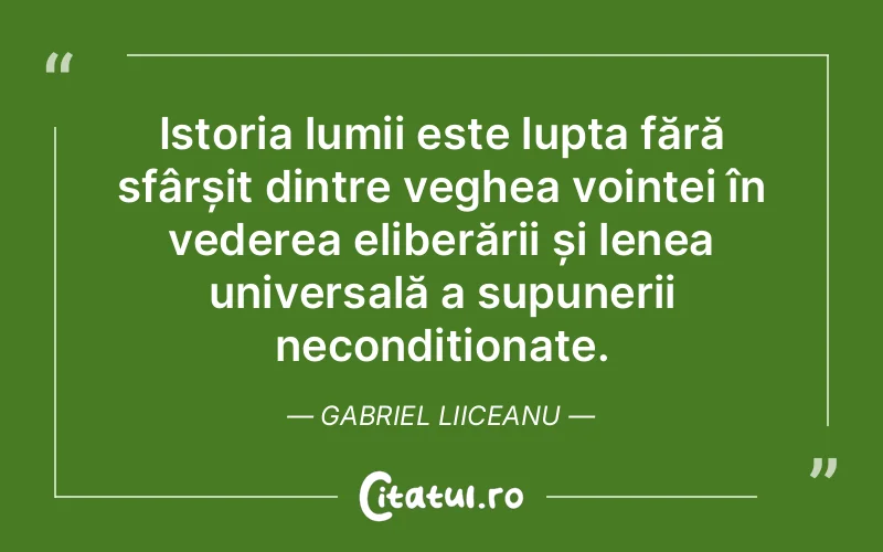 Citat Gabriel Liiceanu - citate motivationale