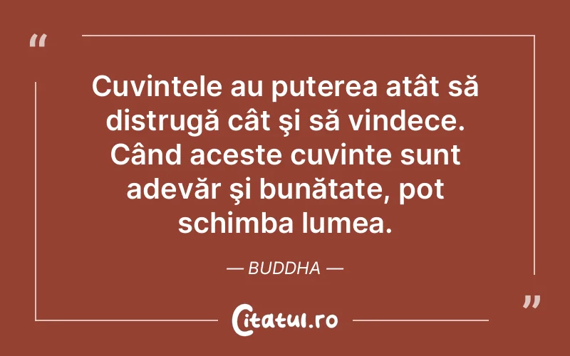 Citat Buddha - citate motivationale