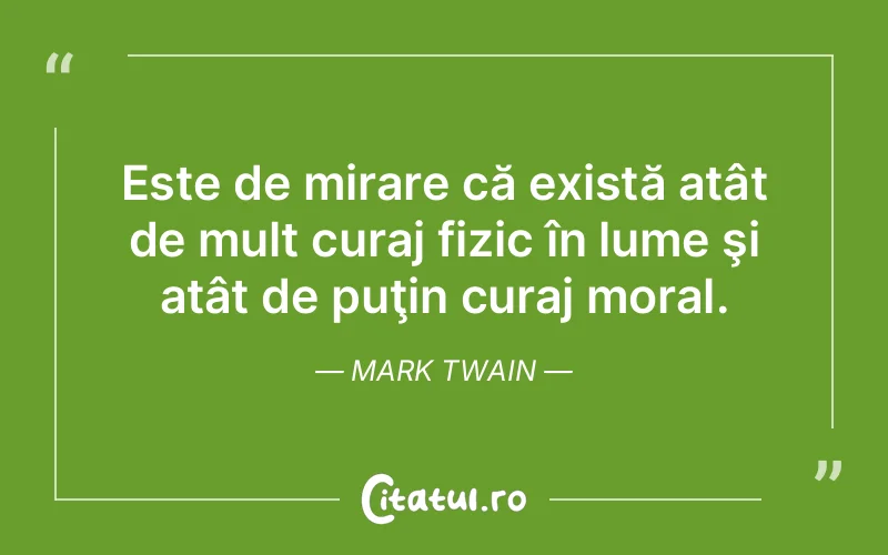 Citat Mark Twain - citate motivationale