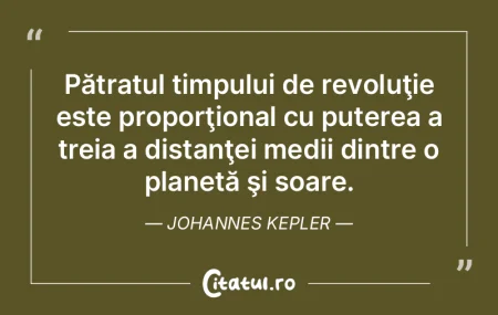 Pătratul timpului de revoluţie este pr... Pătratul timpului de revoluţie este pr...