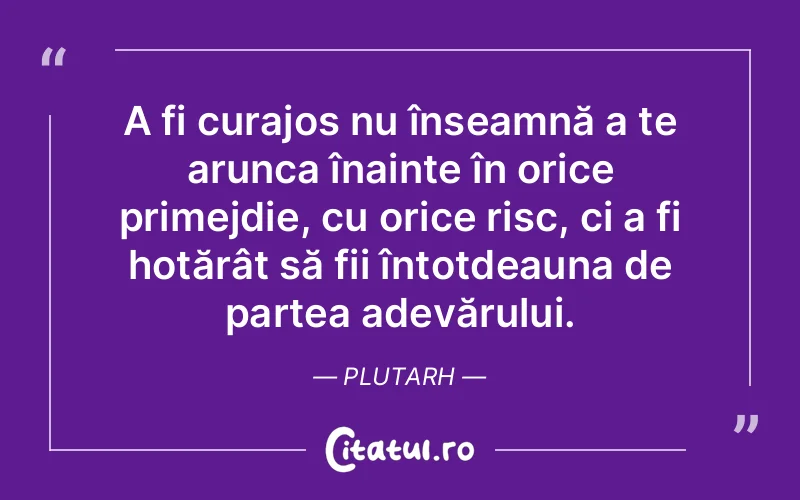 Citat Plutarh - citate motivationale
