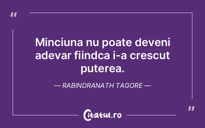 Citat Rabindranath Tagore - citate motivationale