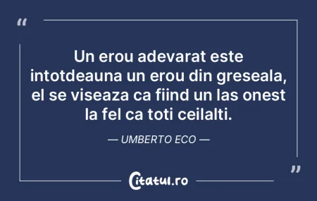 Un erou adevarat este intotdeauna un ero... Un erou adevarat este intotdeauna un ero...