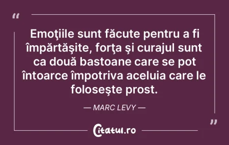 EmoÅ£iile sunt făcute pentru a fi împÄ... EmoÅ£iile sunt făcute pentru a fi împÄ...