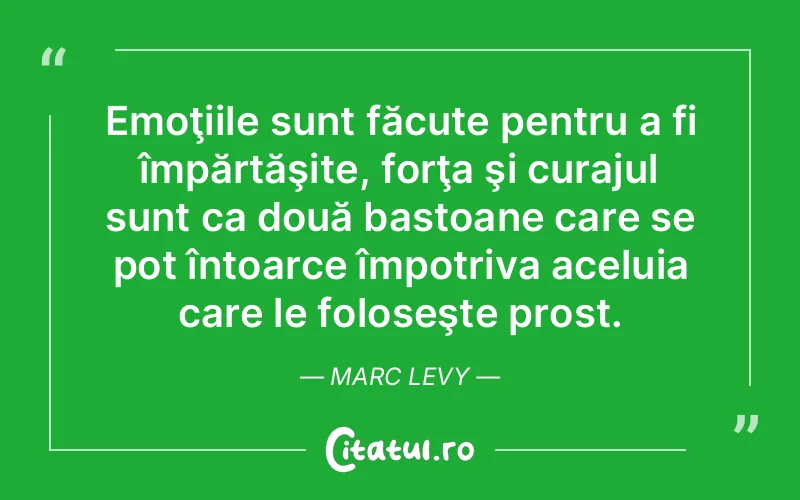 Citat Marc Levy - citate motivationale