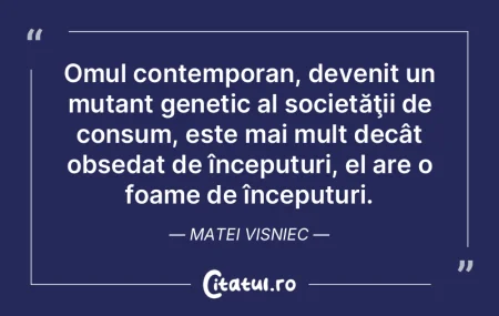 Omul contemporan, devenit un mutant gene...