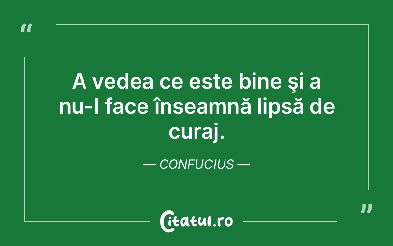 Citat Confucius - citate motivationale