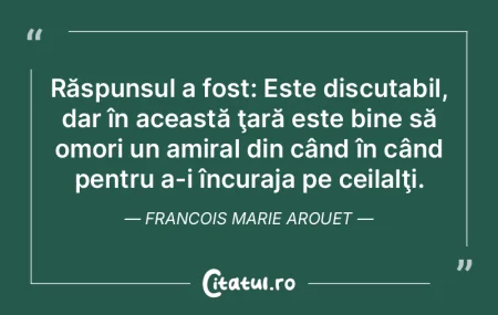 Răspunsul a fost: Este discutabil, dar ... Răspunsul a fost: Este discutabil, dar ...