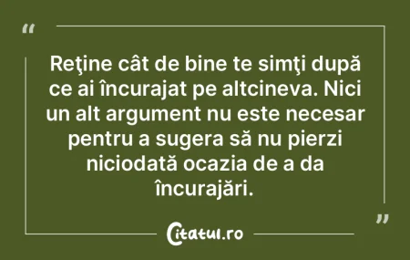 Reţine cât de bine te simţi după ce ... Reţine cât de bine te simţi după ce ...