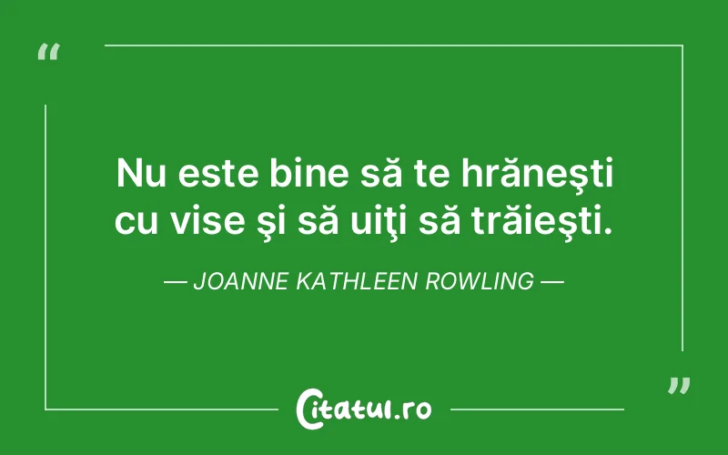 Citat Joanne Kathleen Rowling - citate motivationale