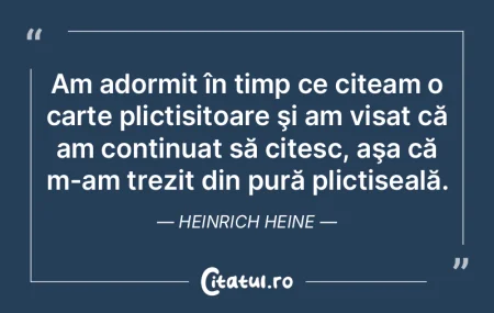 Am adormit în timp ce citeam o carte pl... Am adormit în timp ce citeam o carte pl...