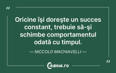 Oricine îşi doreşte un succes constan... Oricine îşi doreşte un succes constan...
